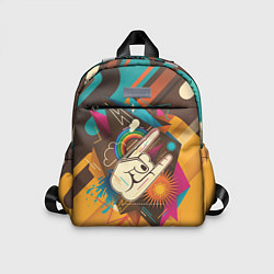 Детский рюкзак Ретро-музыка, цвет: 3D-принт