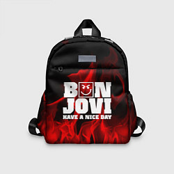 Детский рюкзак Bon Jovi: Have a nice day, цвет: 3D-принт