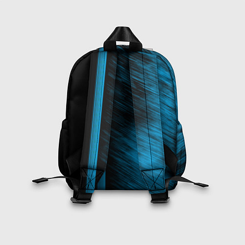 Детский рюкзак Chrysler синие полосы / 3D-принт – фото 2