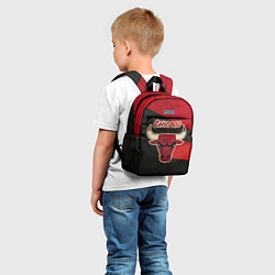 Детский рюкзак Chicago Bulls: Old Style, цвет: 3D-принт — фото 2