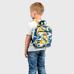 Детский рюкзак Real Madrid: Camo, цвет: 3D-принт — фото 2