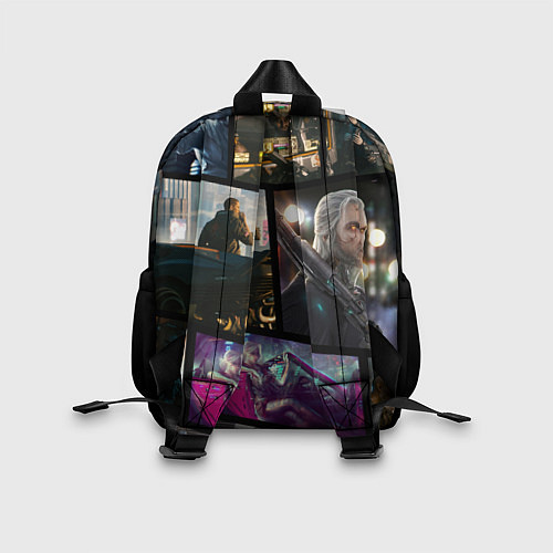 Детский рюкзак Cyberpunk 2077: Stories / 3D-принт – фото 2