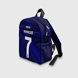 Детский рюкзак Ronaldo 7: Blue Sport, цвет: 3D-принт — фото 2