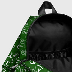 Детский рюкзак E=mc2: Green Style, цвет: 3D-принт — фото 2