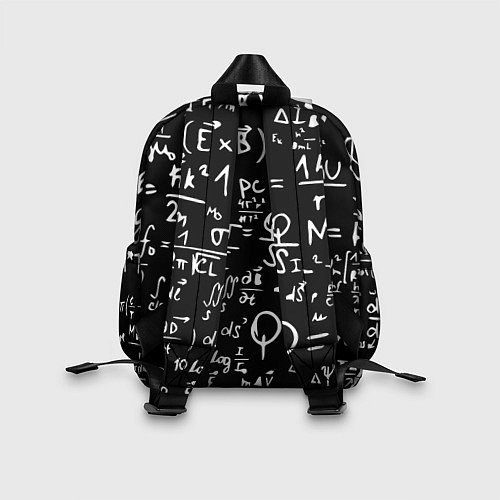Детский рюкзак E=mc2: Black Style / 3D-принт – фото 2