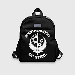 Детский рюкзак Brothood of Steel, цвет: 3D-принт