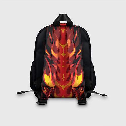 Детский рюкзак PUBG: Hell Flame / 3D-принт – фото 2
