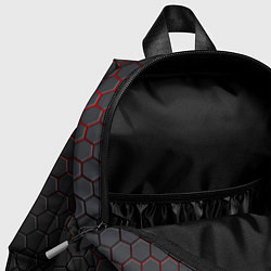 Детский рюкзак CS:GO Grey Carbon, цвет: 3D-принт — фото 2
