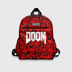 Детский рюкзак DOOM: Blooded Skuls, цвет: 3D-принт