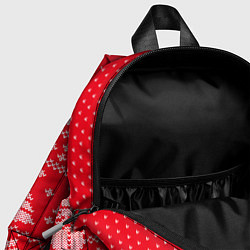 Детский рюкзак Новогодний Денис, цвет: 3D-принт — фото 2