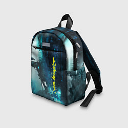 Детский рюкзак Cyberpunk 2077: Techno, цвет: 3D-принт — фото 2