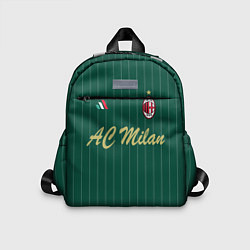 Детский рюкзак AC Milan: Green Form, цвет: 3D-принт