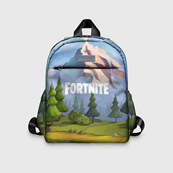 Детский рюкзак Fortnite: Forest View, цвет: 3D-принт