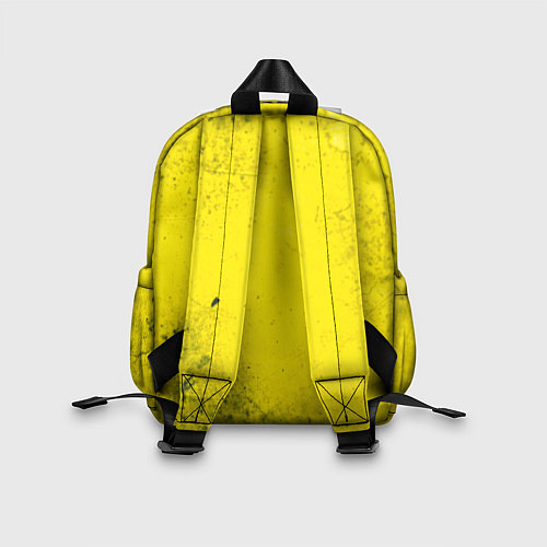 Детский рюкзак Metro Exodus: Yellow Grunge / 3D-принт – фото 2