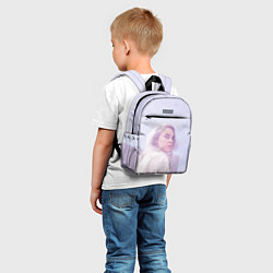 Детский рюкзак Billie Eilish: Light Pink, цвет: 3D-принт — фото 2