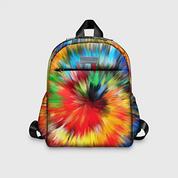 Детский рюкзак Абстракция разноцветная и яркая, цвет: 3D-принт