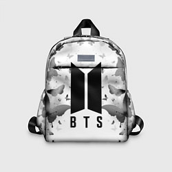 Детский рюкзак BTS: Grey Butterflies, цвет: 3D-принт