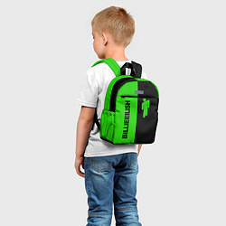Детский рюкзак BILLIE EILISH GLITCH, цвет: 3D-принт — фото 2