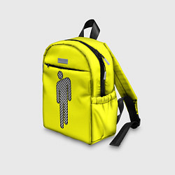 Детский рюкзак Billie Eilish: Grid Manikin, цвет: 3D-принт — фото 2
