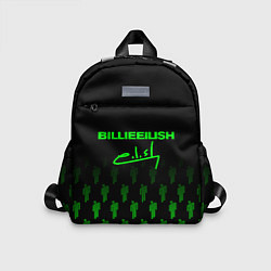 Детский рюкзак Billie Eilish: Green & Black Autograph, цвет: 3D-принт