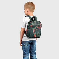 Детский рюкзак Тропический комуфляж, цвет: 3D-принт — фото 2