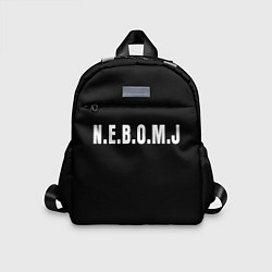 Детский рюкзак NEBOMJ Black, цвет: 3D-принт