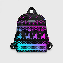 Детский рюкзак FORTNITE НОВОГОДНИЙ, цвет: 3D-принт