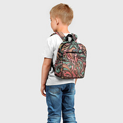 Детский рюкзак Узор хохломы, цвет: 3D-принт — фото 2