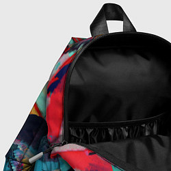 Детский рюкзак Абстрактный рисунок, цвет: 3D-принт — фото 2