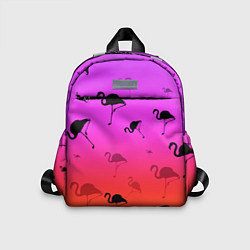 Детский рюкзак Фламинго, цвет: 3D-принт