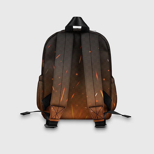 Детский рюкзак Огненный единорог / 3D-принт – фото 2