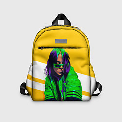 Детский рюкзак Green Eilish, цвет: 3D-принт