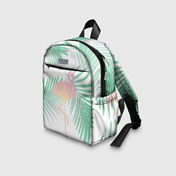 Детский рюкзак Фламинго в джунглях, цвет: 3D-принт — фото 2