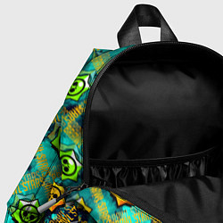 Детский рюкзак Brawl Stars Leon, цвет: 3D-принт — фото 2
