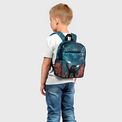 Детский рюкзак ЪУЪ Молнии, цвет: 3D-принт — фото 2