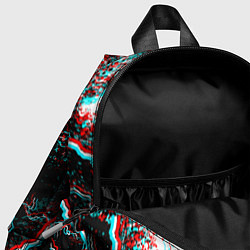 Детский рюкзак METALLICA GLITCH STORM, цвет: 3D-принт — фото 2