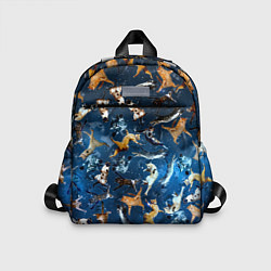 Детский рюкзак Космические коты, цвет: 3D-принт