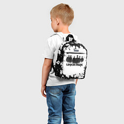 Детский рюкзак LINKIN PARKспина, цвет: 3D-принт — фото 2