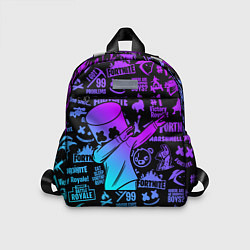 Детский рюкзак FORTNITE X MARSHMELLO, цвет: 3D-принт