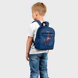 Детский рюкзак КИСА С ТЕЛЕФОНОМ, цвет: 3D-принт — фото 2