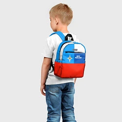 Детский рюкзак Флаг МЧС России, цвет: 3D-принт — фото 2