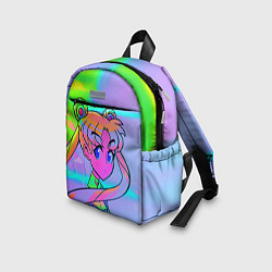 Детский рюкзак ЦВЕТНАЯ МУН, цвет: 3D-принт — фото 2