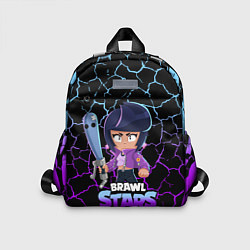 Детский рюкзак Brawl stars leon bibi, цвет: 3D-принт