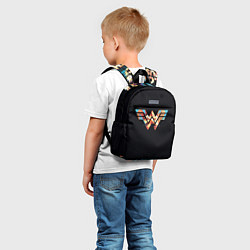Детский рюкзак Wonder Woman, цвет: 3D-принт — фото 2