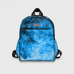 Детский рюкзак ОГОНЬ BLUE, цвет: 3D-принт