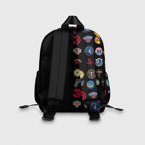 Детский рюкзак NBA Team Logos 2 / 3D-принт – фото 2