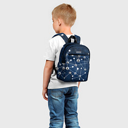 Детский рюкзак COVID-19 WORLD, цвет: 3D-принт — фото 2