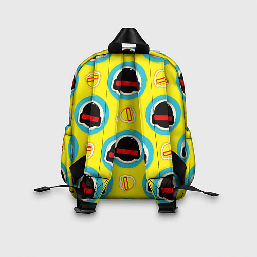 Детский рюкзак PUBG YELLOW / 3D-принт – фото 2