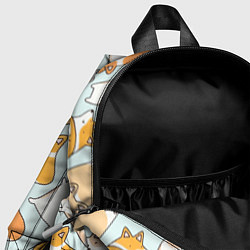 Детский рюкзак Милые корги, цвет: 3D-принт — фото 2