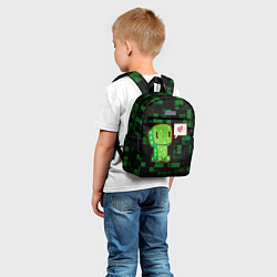 Детский рюкзак Minecraft Creeper, цвет: 3D-принт — фото 2